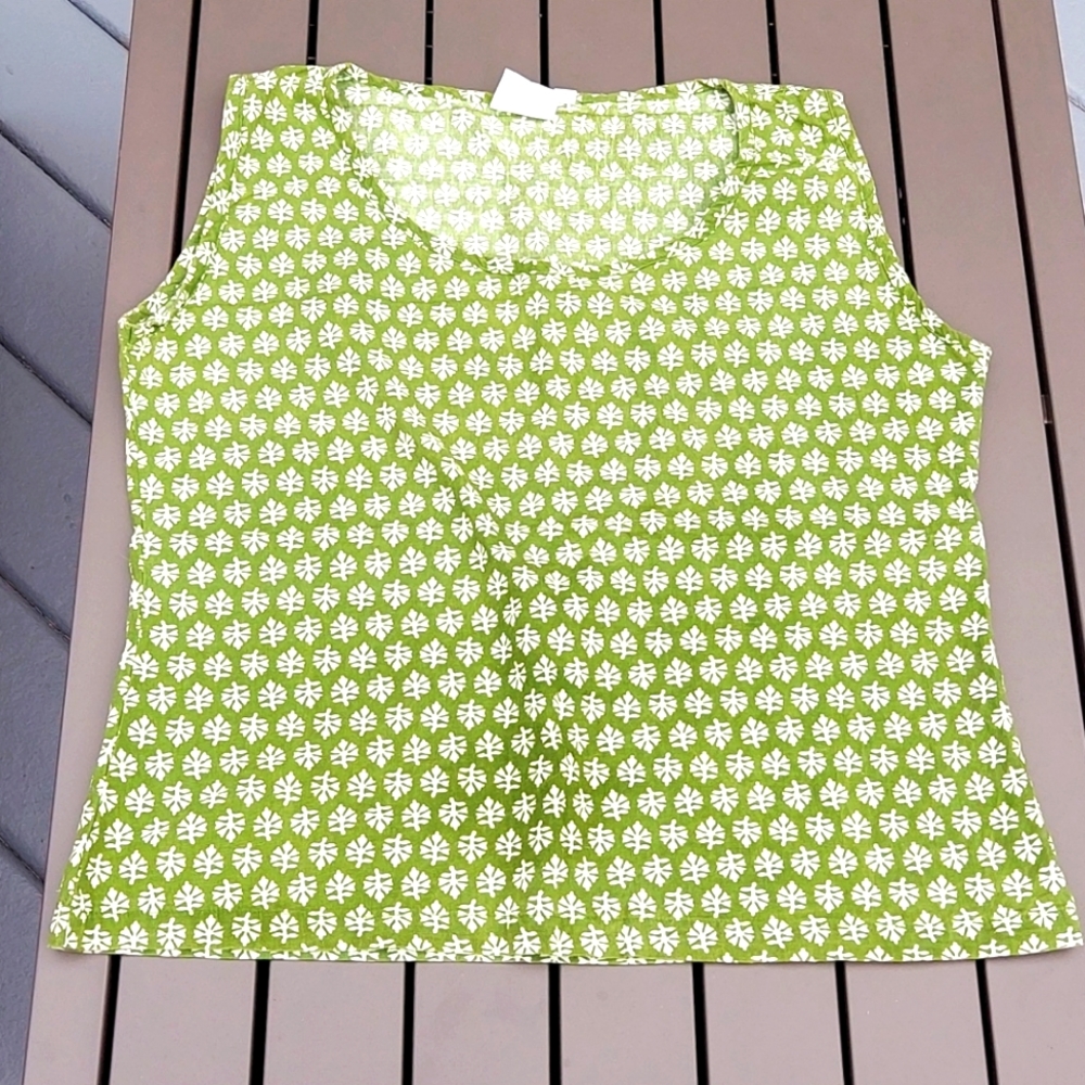 Indian block print top